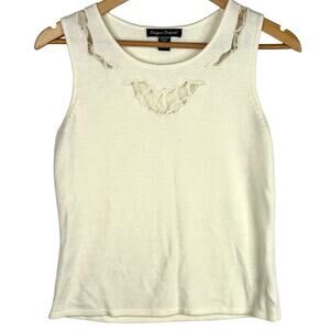 Vintage Designers Originals Cream Luxelon Tank Top PS